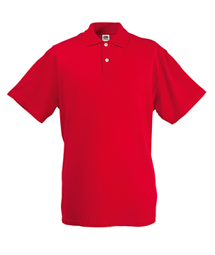 POLO ORIGINAL ( FRUIT OF THE LOOM ) rosso